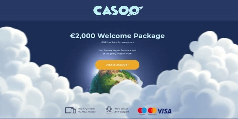 Casoo Casino Free Spins No Deposit