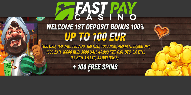 FastPay Casino Free Spins No Deposit