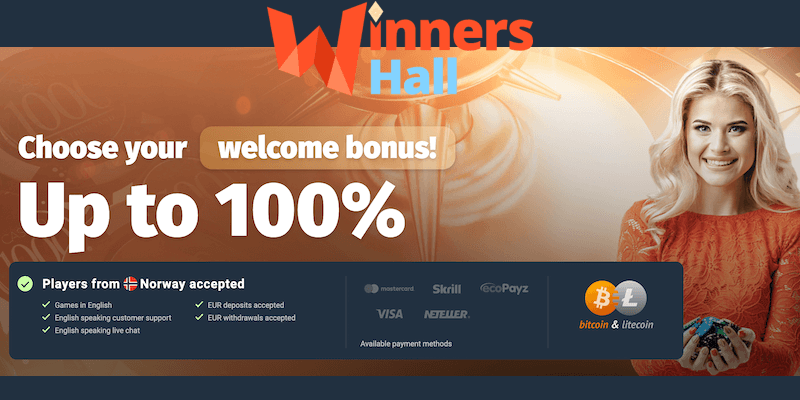 WinnersHall Casino Free Spins No Deposit